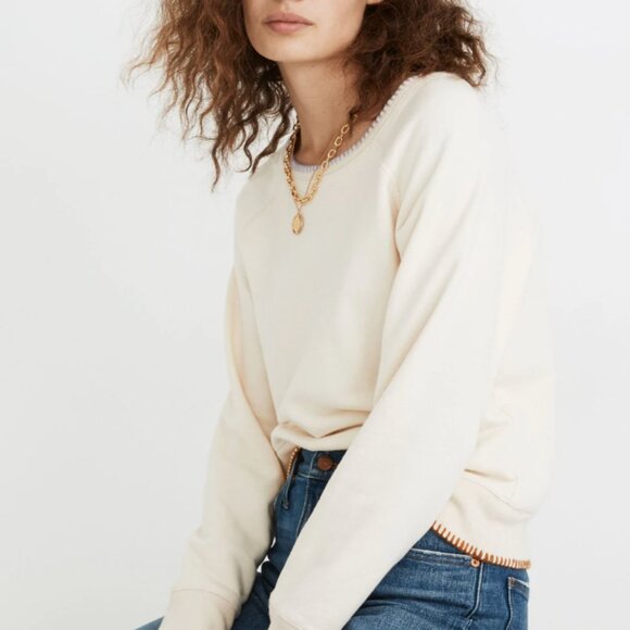 Madewell Stitched/Embroidered Sweatshirt - Picture 4 of 8